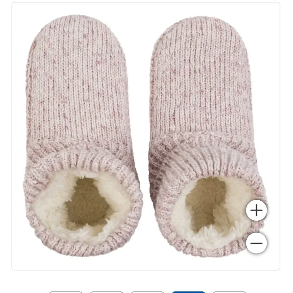 Lemon Women's Slipper Sock - Pink - Grip Bottoms size 5-7 - Picture 2 of 4